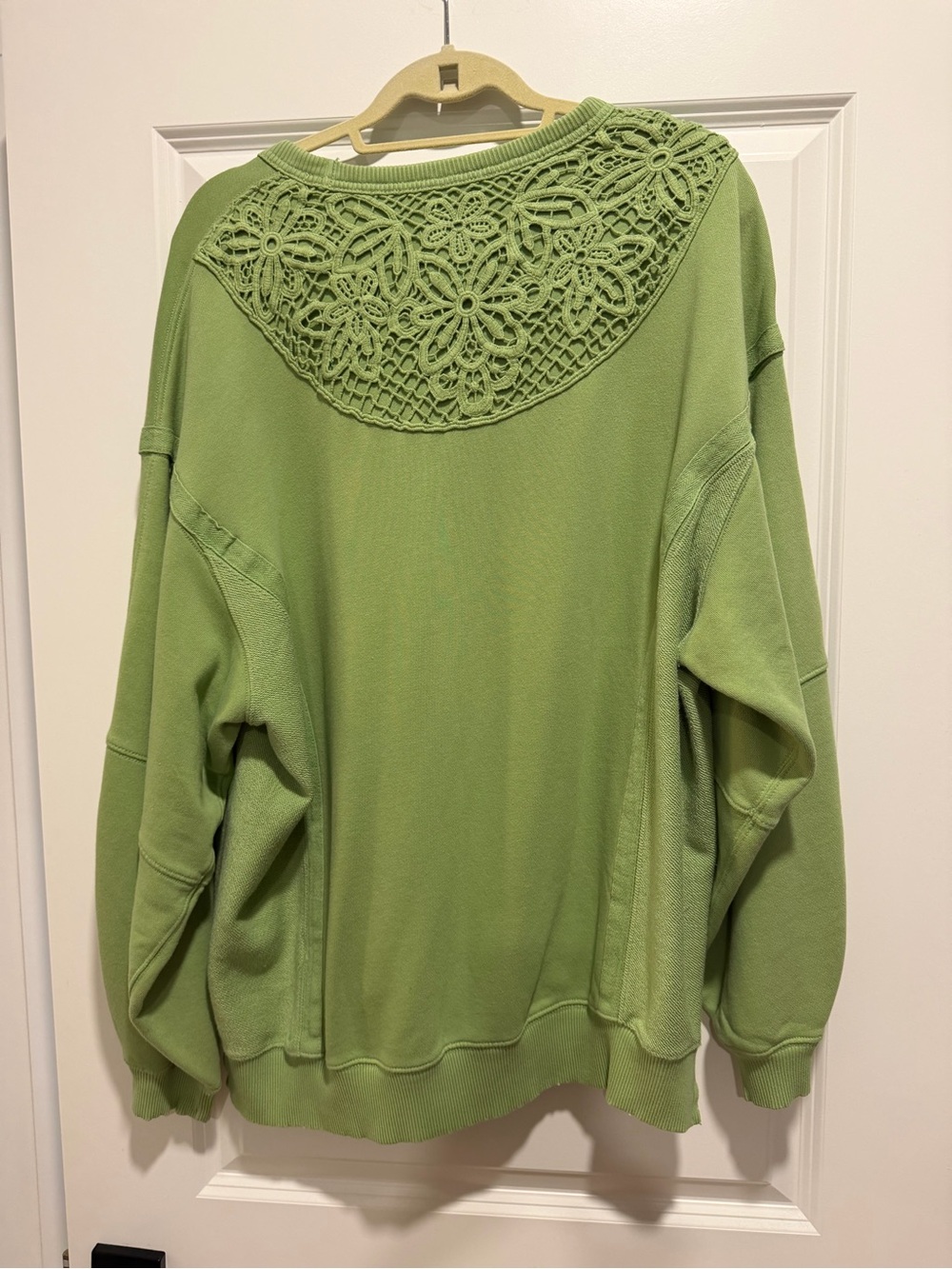 aerie Light Green Crewneck Sweatshirt